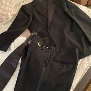 Black tuxedo with silk inside